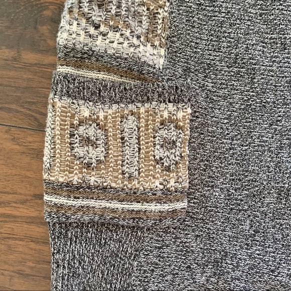 Jack by BB Dakota Tribal Print Open Front Cardigan Sweater - Picture 8 of 8